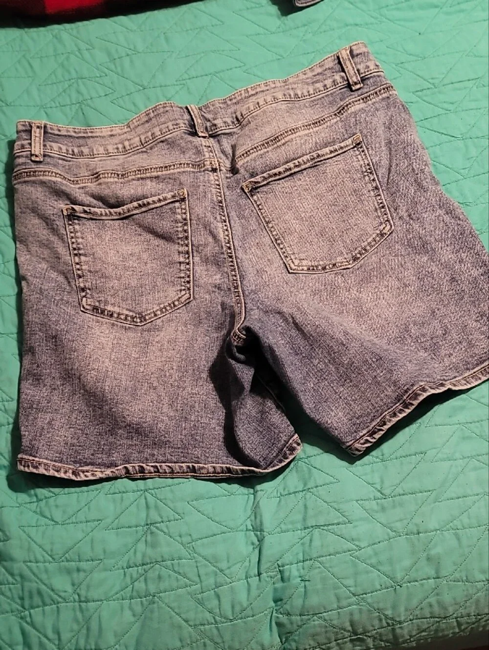 Maurices ☆ Patriotic Denim Jean Shorts